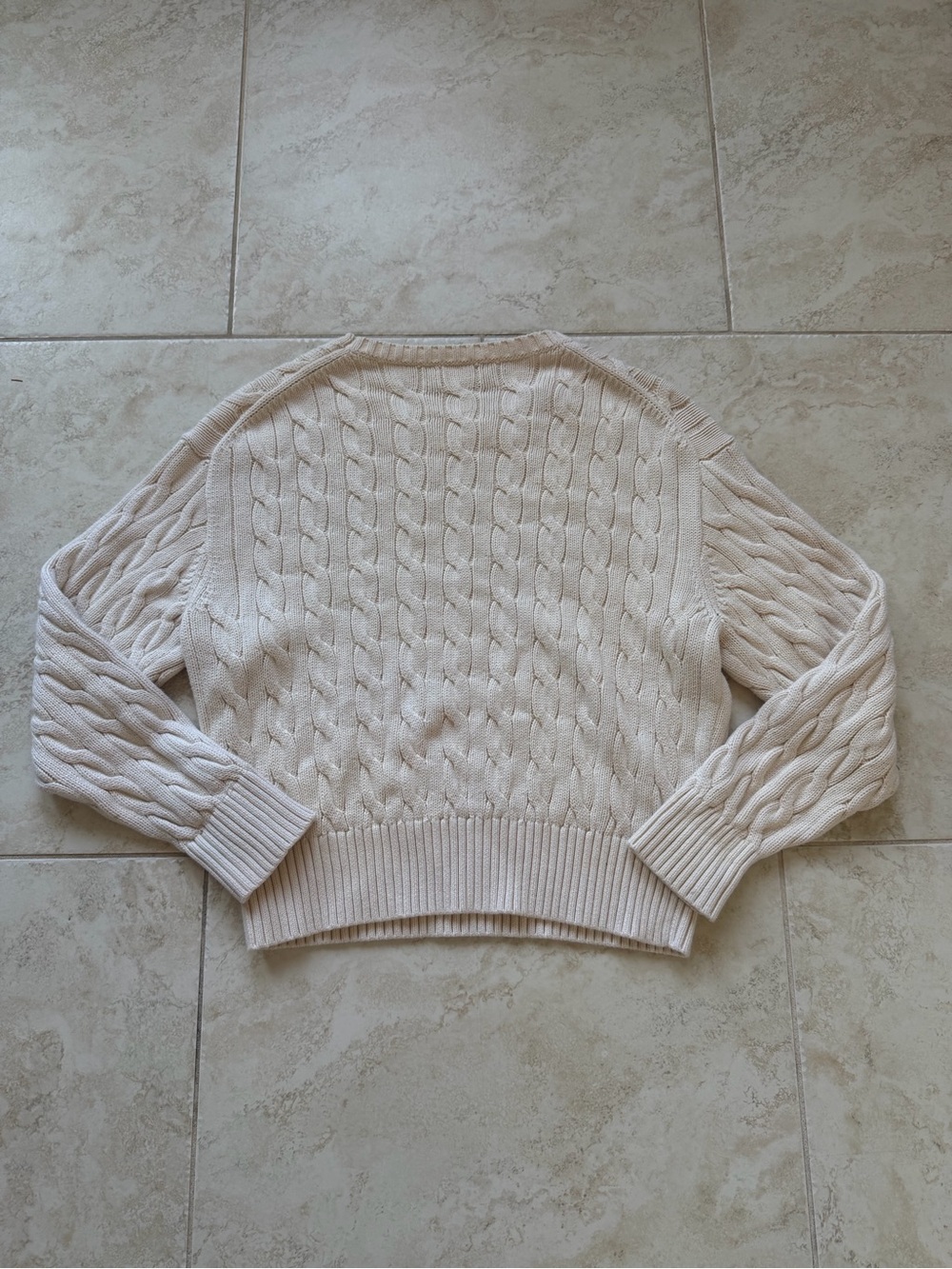 POLO Ralph Lauren Cable Knit 1967 Sweater Jumper - Picture 6 of 6